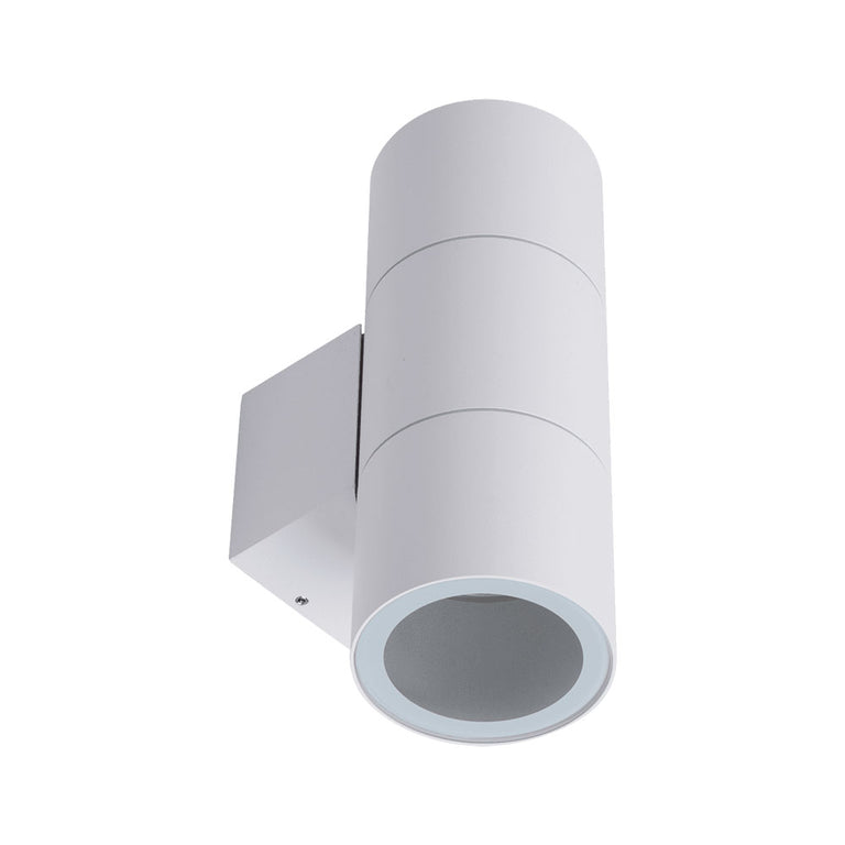 PIPER-PRO-2-RND Exterior LED Wall Light White / Tri-Colour - 49310