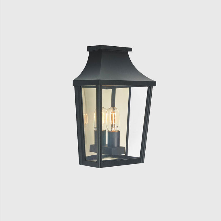 London Flush Wall Light Black - NLYS.497B