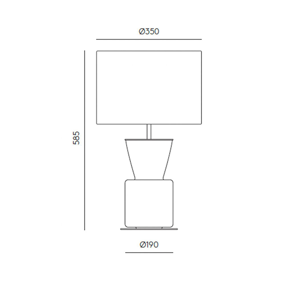 Ponn Table Lamp With Shade