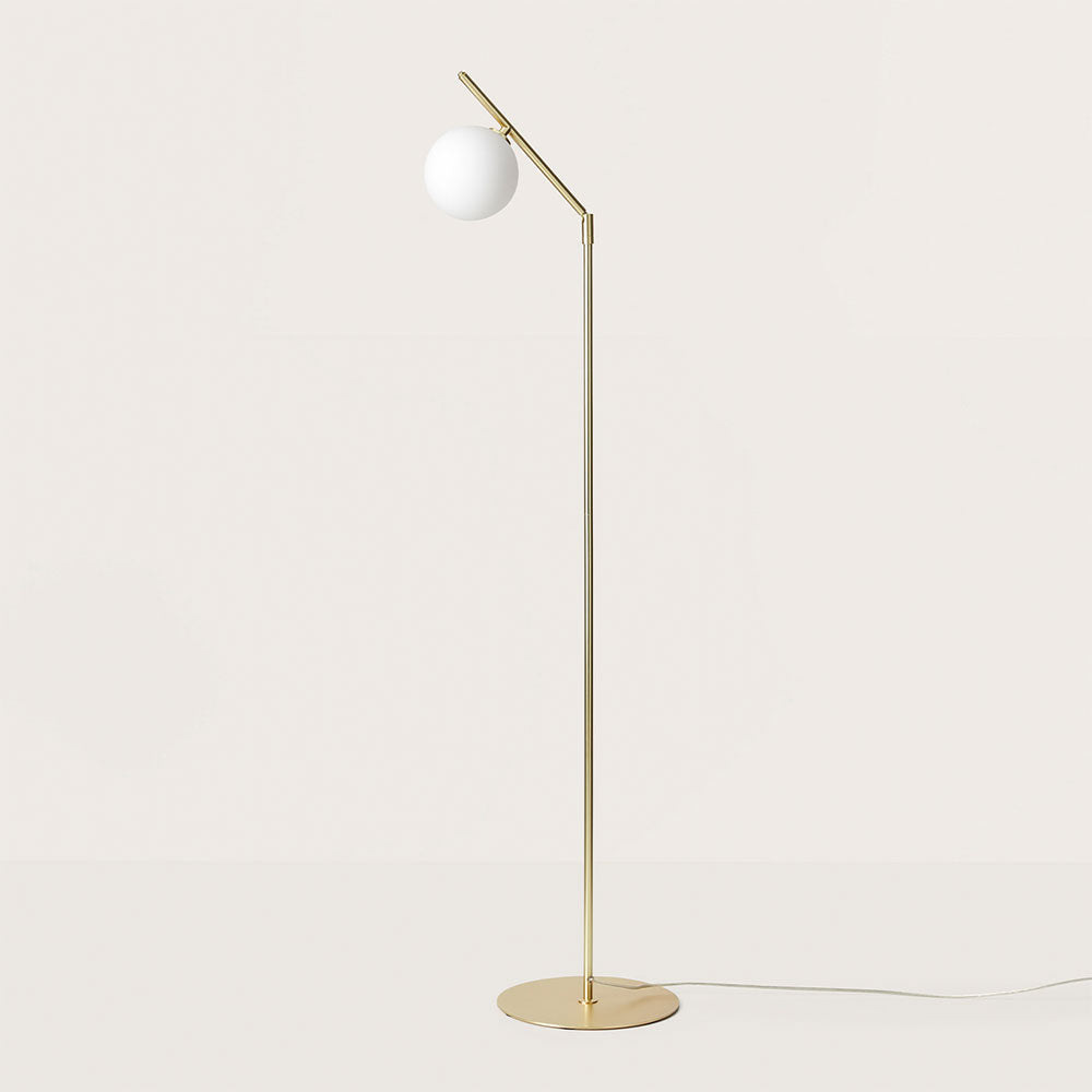 Endo LED Floor Lamp Matt Brass - ARO.P1156/ORO