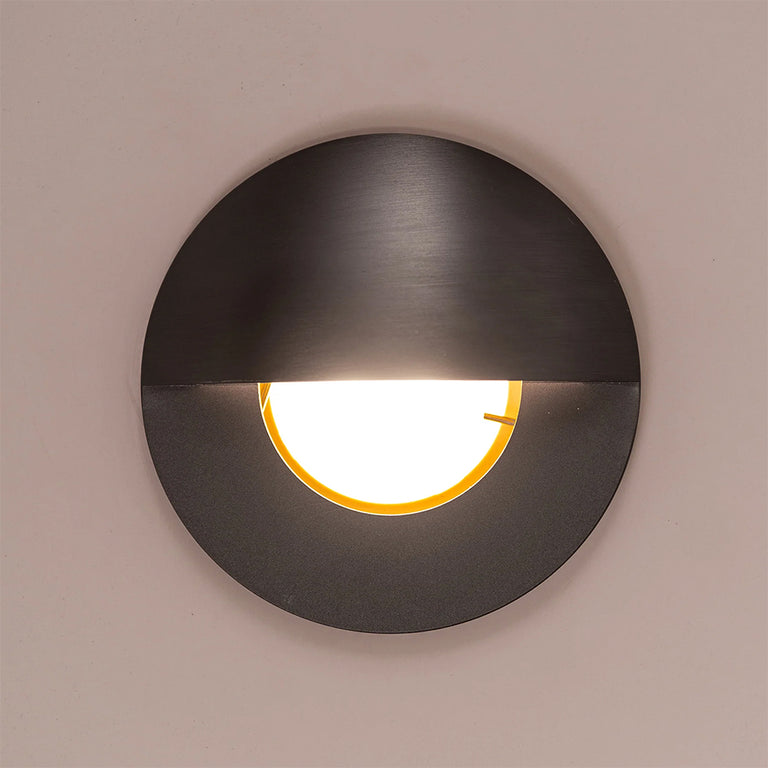 Ollo 5W CCT 12V DC LED Eyelid Step Light Graphite - HV19012T-GPH