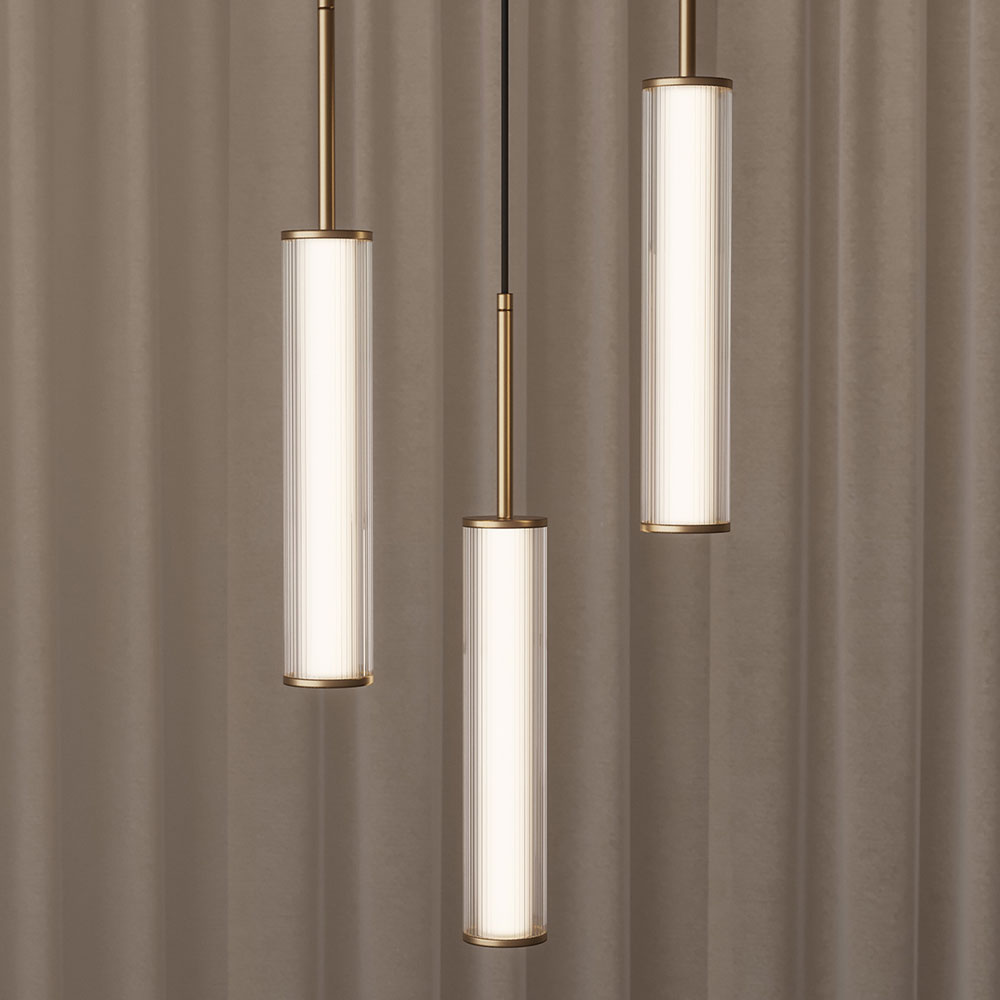 Ison LED Pendant Aged Gold - ARO.C1298/1/ORO