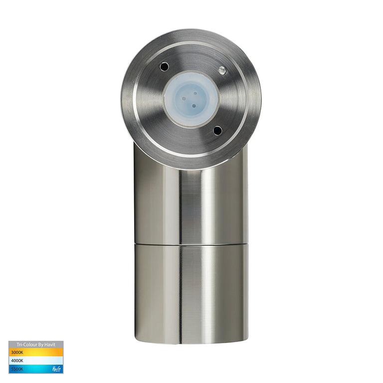 Tivah 5W CCT 12V DC MR16 LED Adjustable Wall Light 316 Stainless Steel - HV1207MR16T