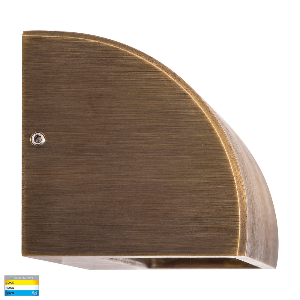 Ridge 6W CCT 12V DC LED Step Light Solid Bronze - HV3283T-BRZ