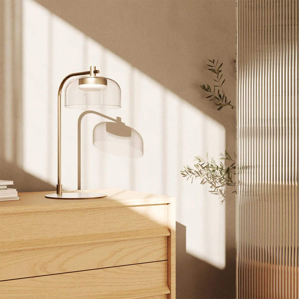 Ipon LED Table Lamp Aged Gold - ARO.S1316/ORO