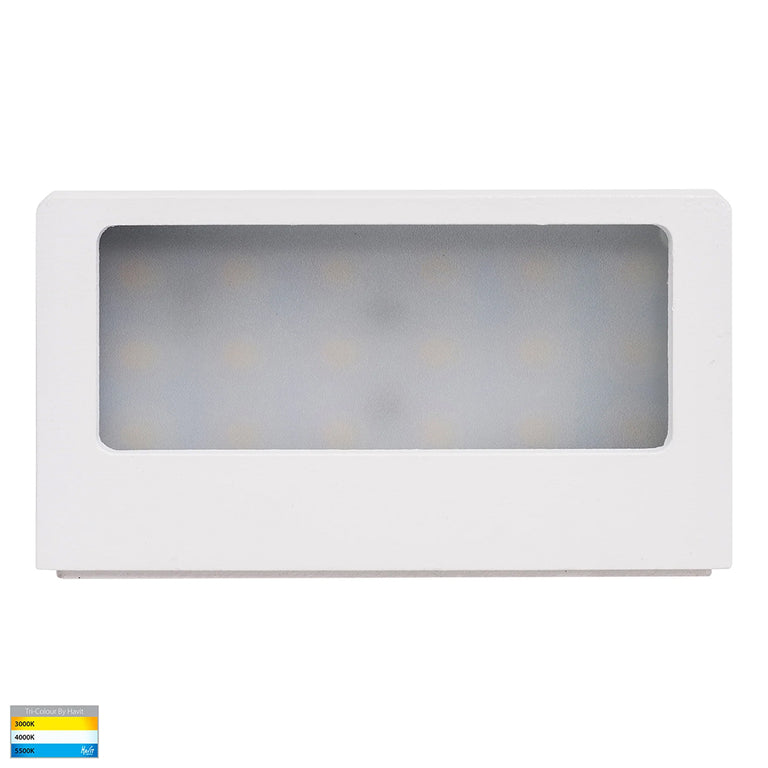 Ridge 6W CCT 12V DC LED Step Light White - HV3283T-WHT