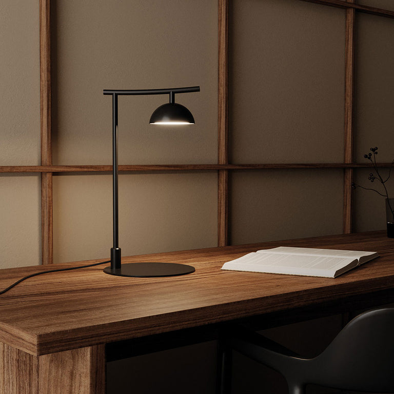Tana LED Table Lamp Matt Black - ARO.S1309/NEG