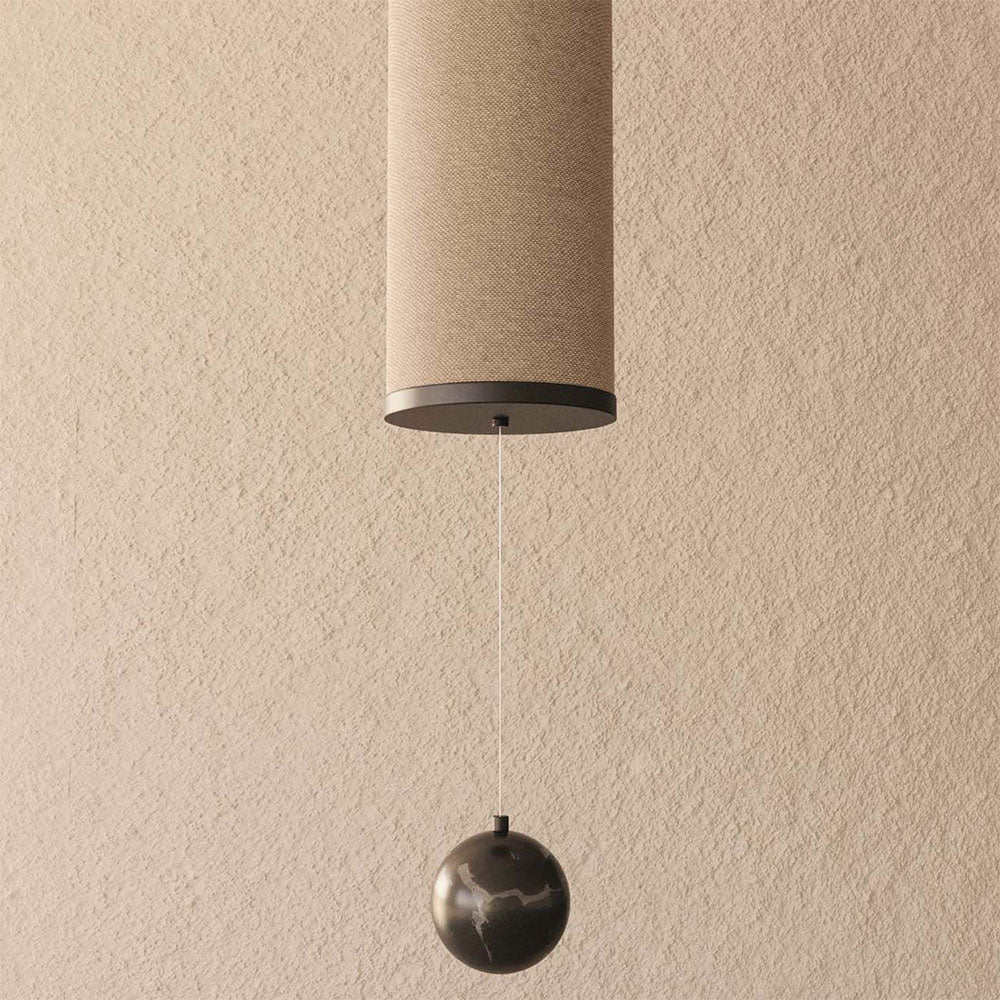 Nooi LED Vertical Linear Pendant Matt Black - ARO.C1276/L-V