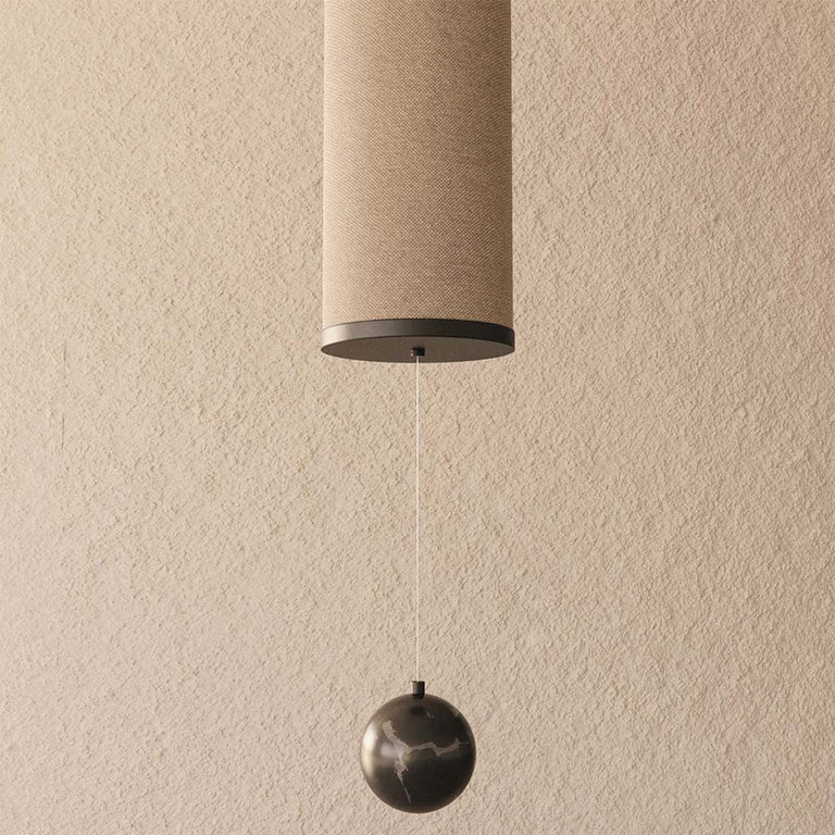 Nooi LED Vertical Linear Pendant Matt Black - ARO.C1276/L-V