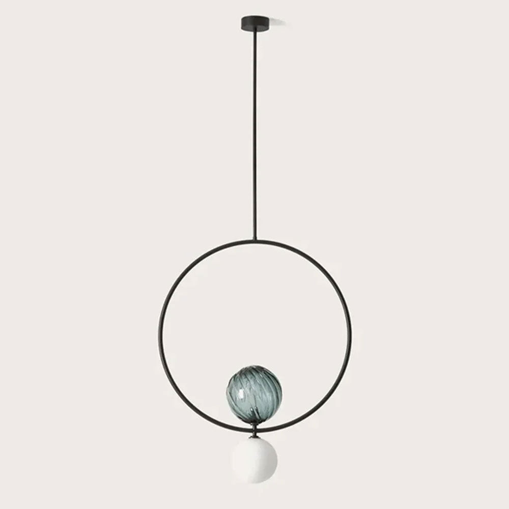 Level LED Small Pendant Matt Black