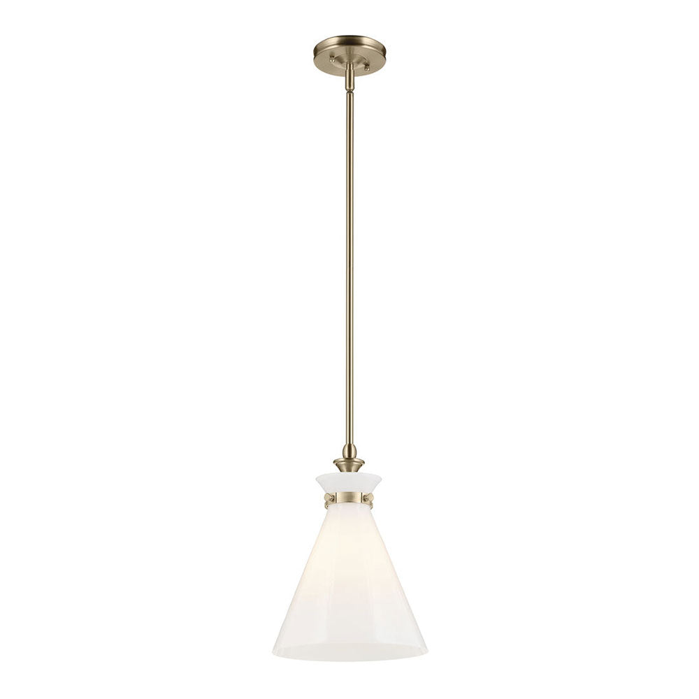 Laria Cone Small Pendant Champagne Bronze / Opal