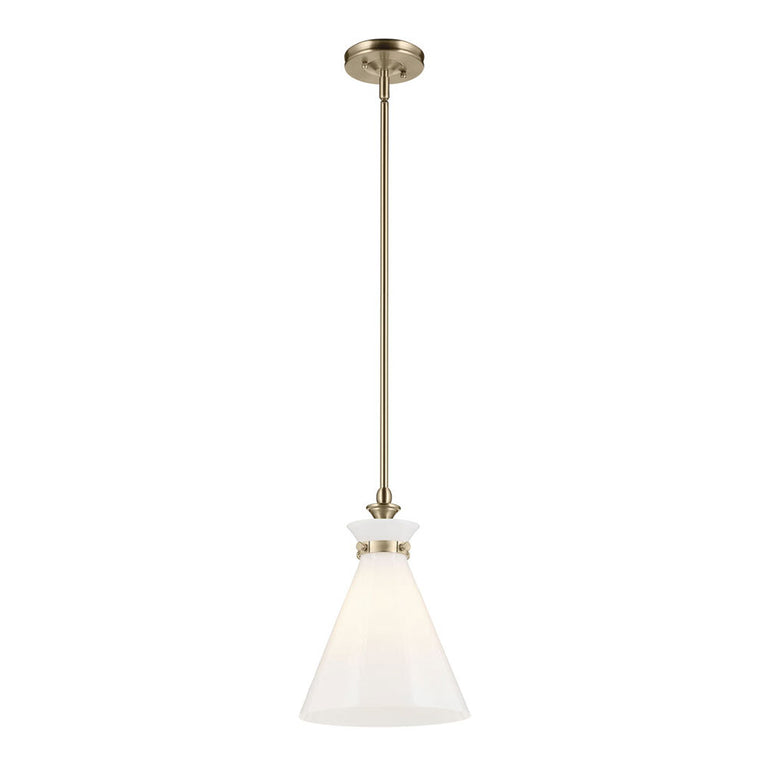 Laria Cone Small Pendant Champagne Bronze / Opal