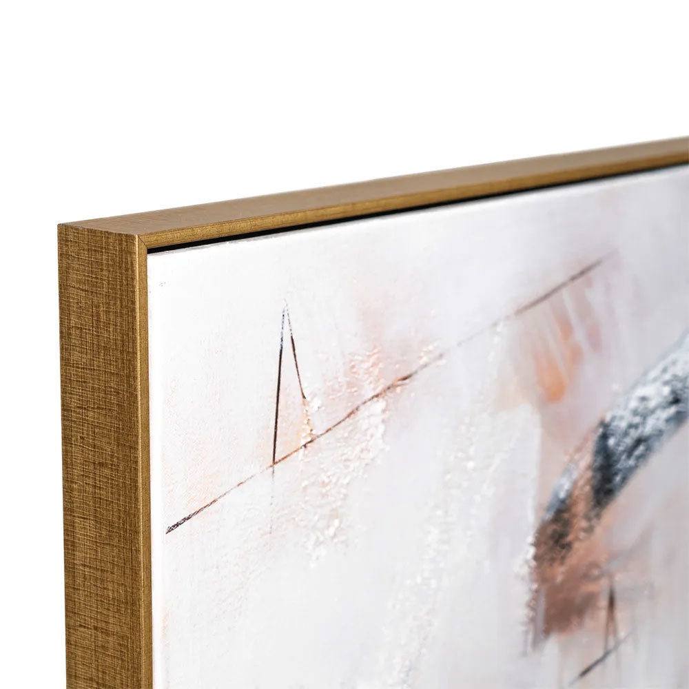 Freeform Oil on Canvas Painting - 53086