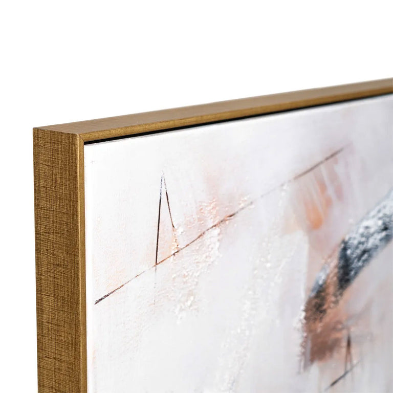 Freeform Oil on Canvas Painting - 53086