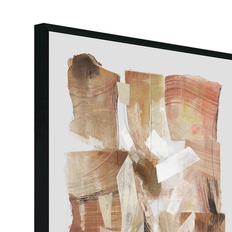 Auburn Abstract Canvas Painting - 53163