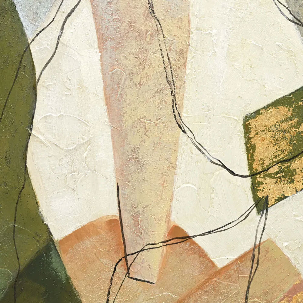Autumn Leaves Series I Canvas Painting - 53211