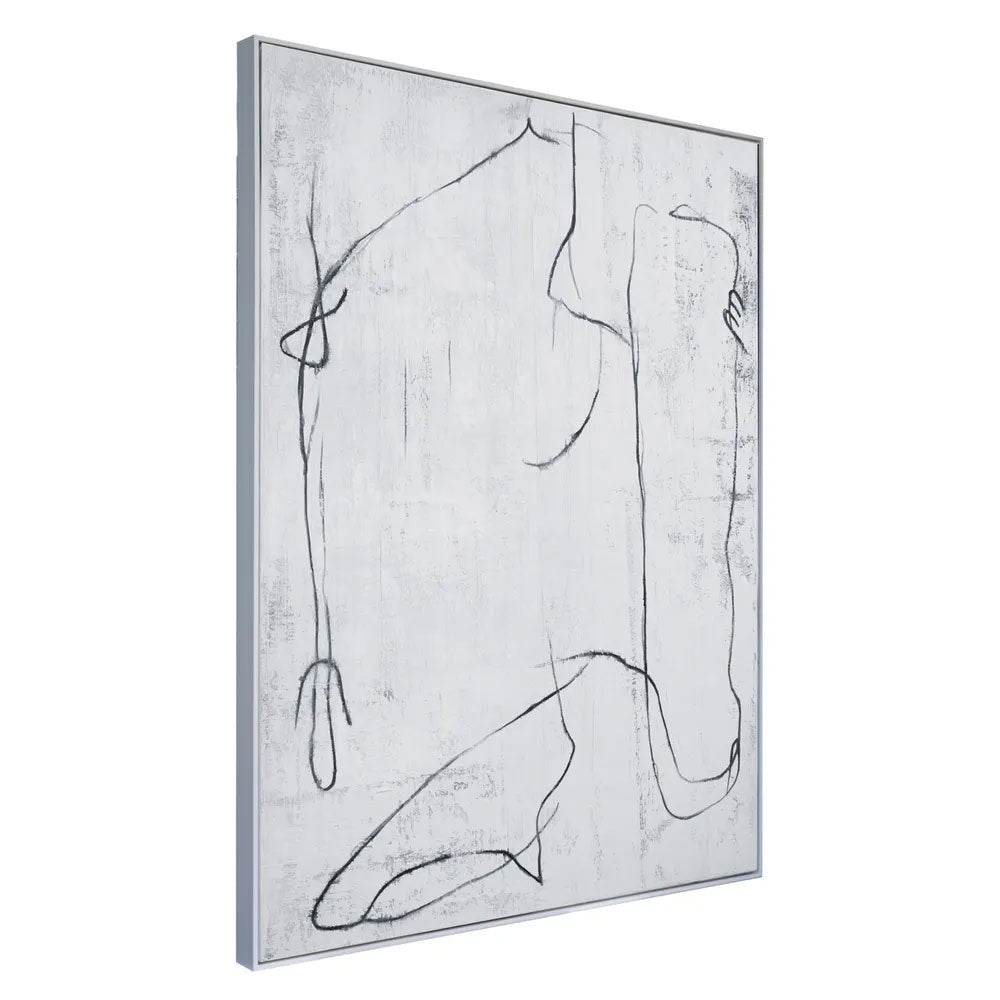 Foundations Series II Oil On Canvas Painting - 53277