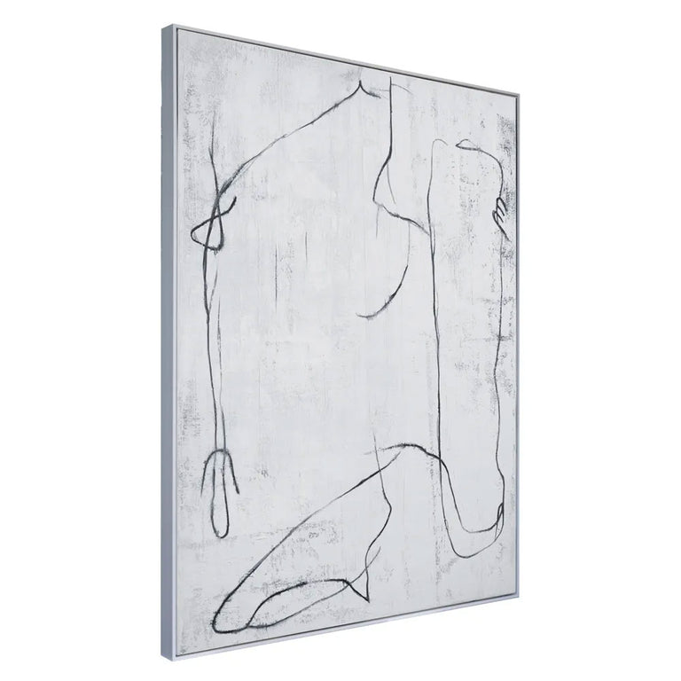 Foundations Series II Oil On Canvas Painting - 53277