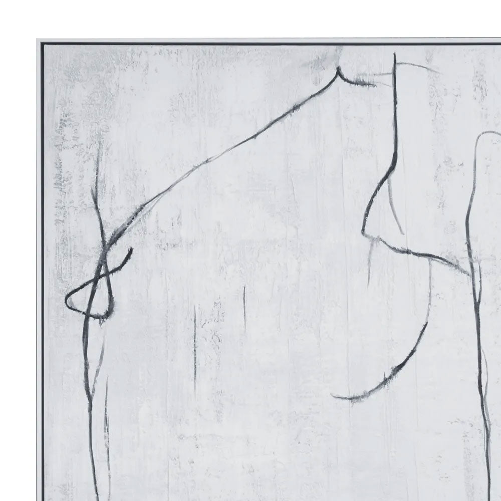 Foundations Series II Oil On Canvas Painting - 53277