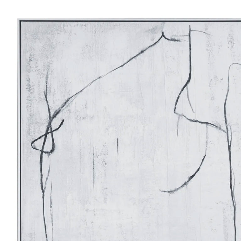 Foundations Series II Oil On Canvas Painting - 53277