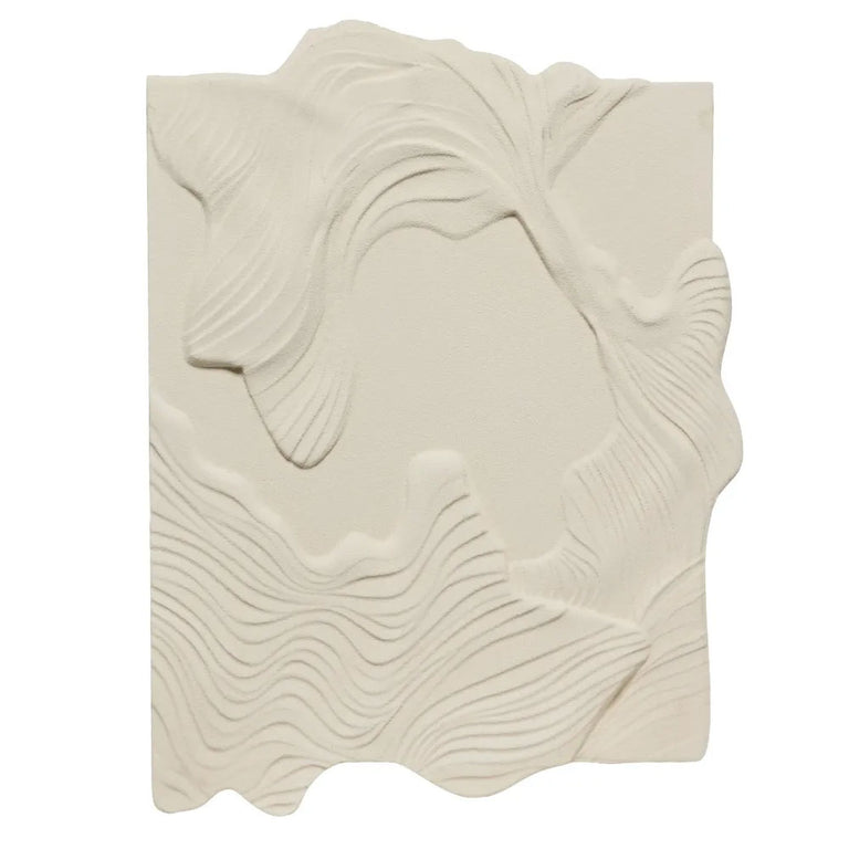 Ocean Ripple Carved Wall Art - 53297