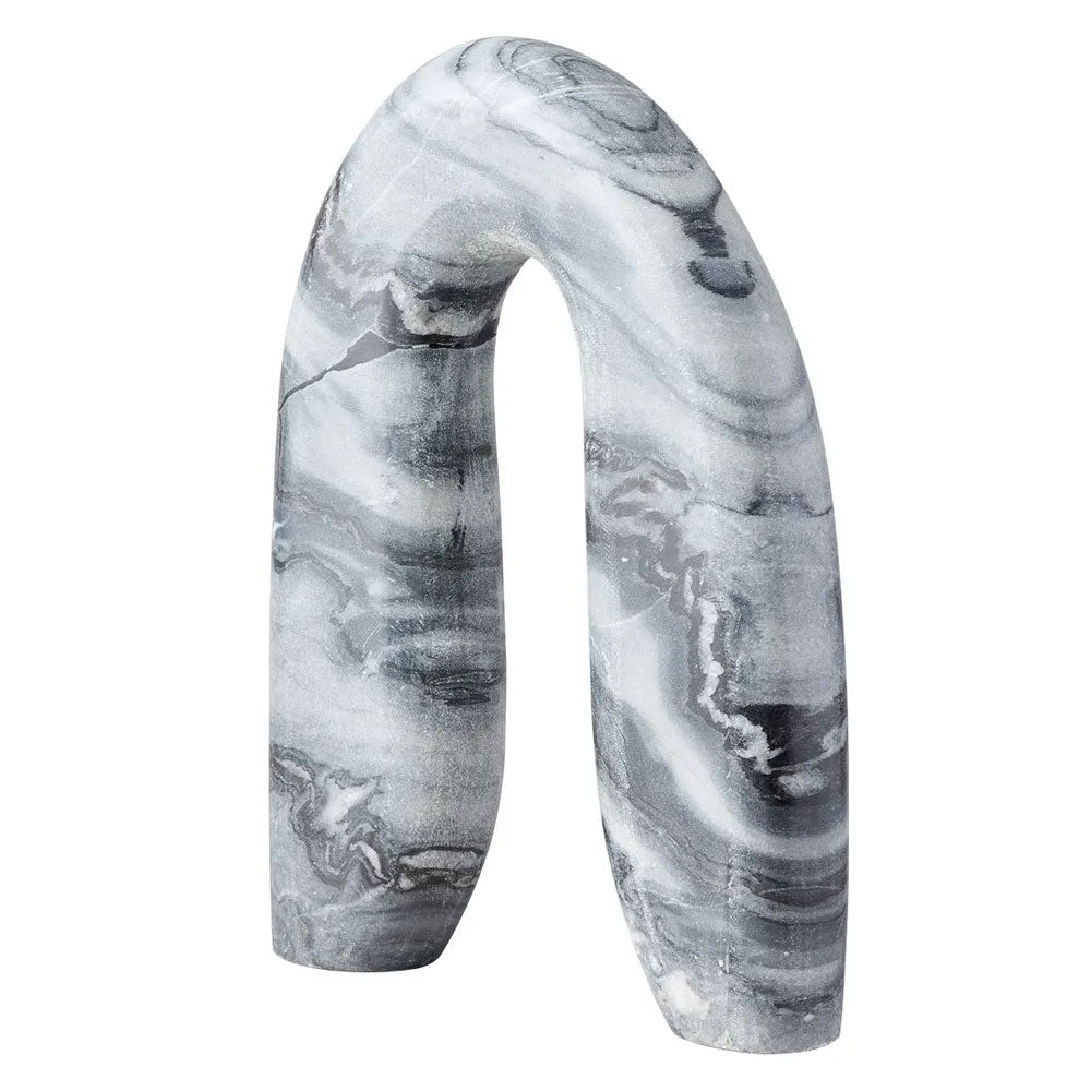 Arch Marble Sculpture Grey - 53357