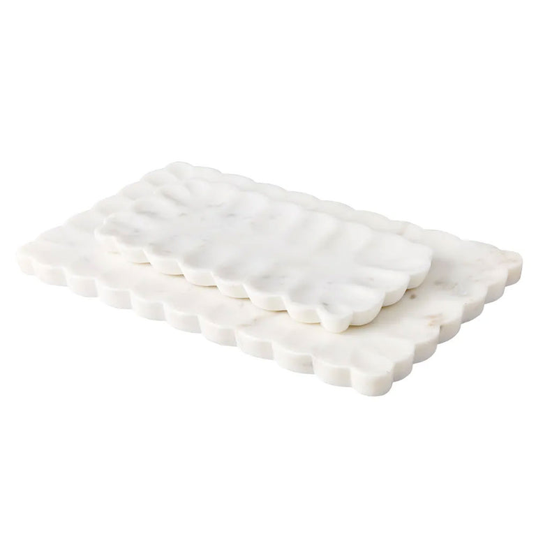 Stellar Rectangle Marble Tray Large - 53376