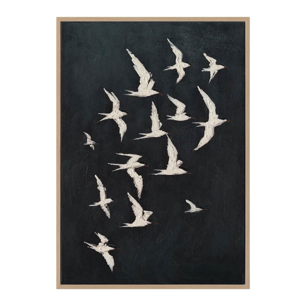 Midnight Wing Canvas Painting - 53404