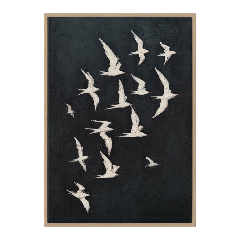Midnight Wing Canvas Painting - 53404