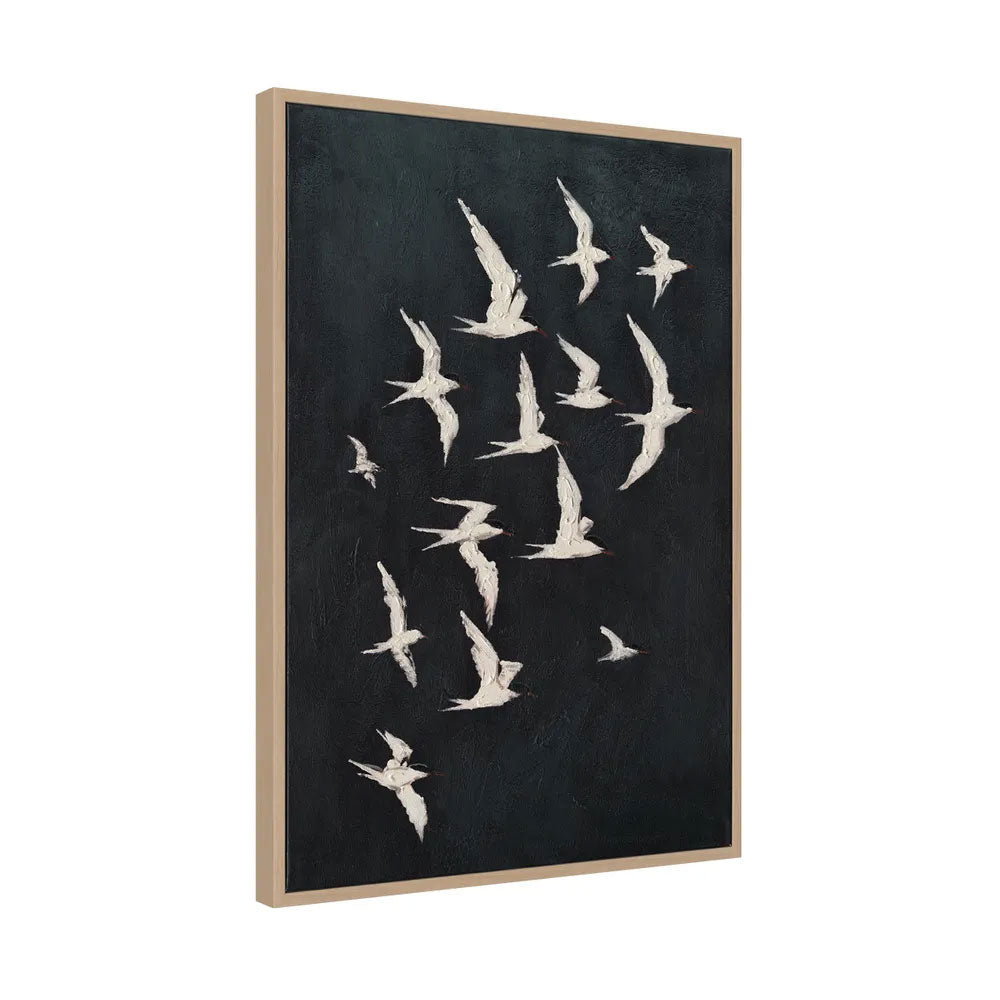 Midnight Wing Canvas Painting - 53404