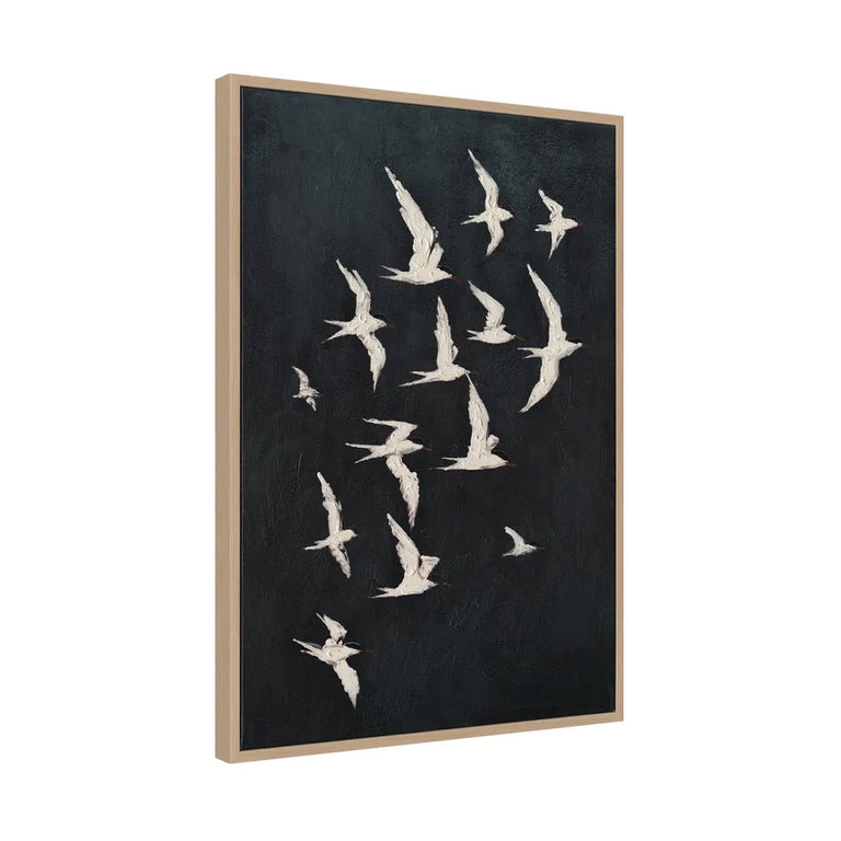 Midnight Wing Canvas Painting - 53404