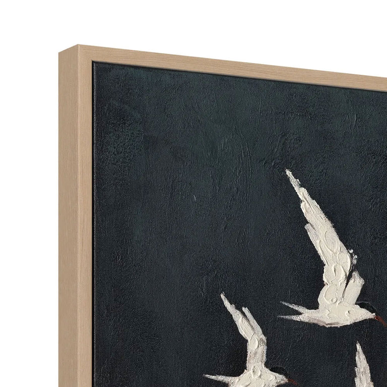Midnight Wing Canvas Painting - 53404
