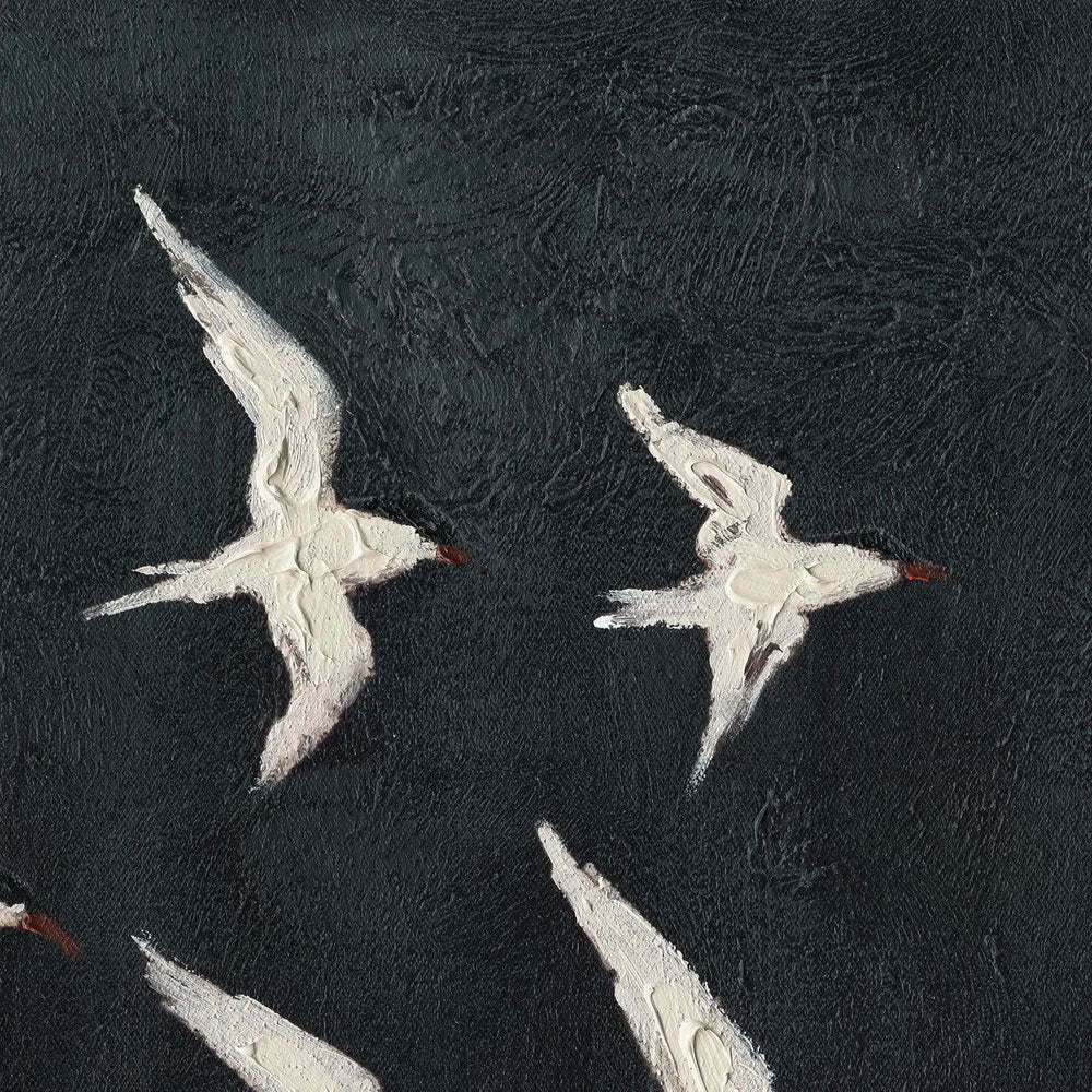Midnight Wing Canvas Painting - 53404