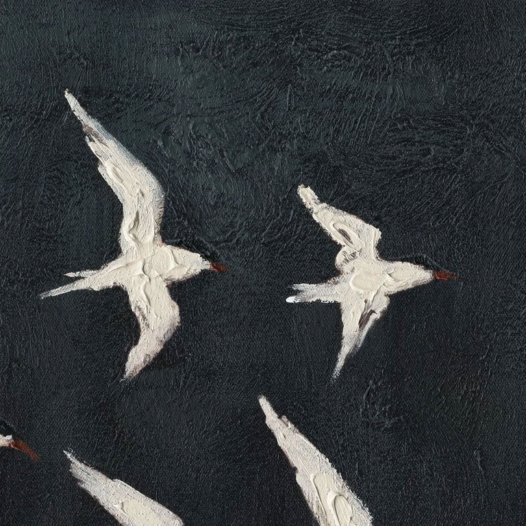Midnight Wing Canvas Painting - 53404