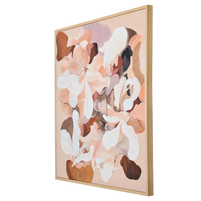 Wild Blush Series II Canvas Painting - 53408