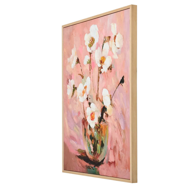 Faded Flora Canvas Painting - 53410