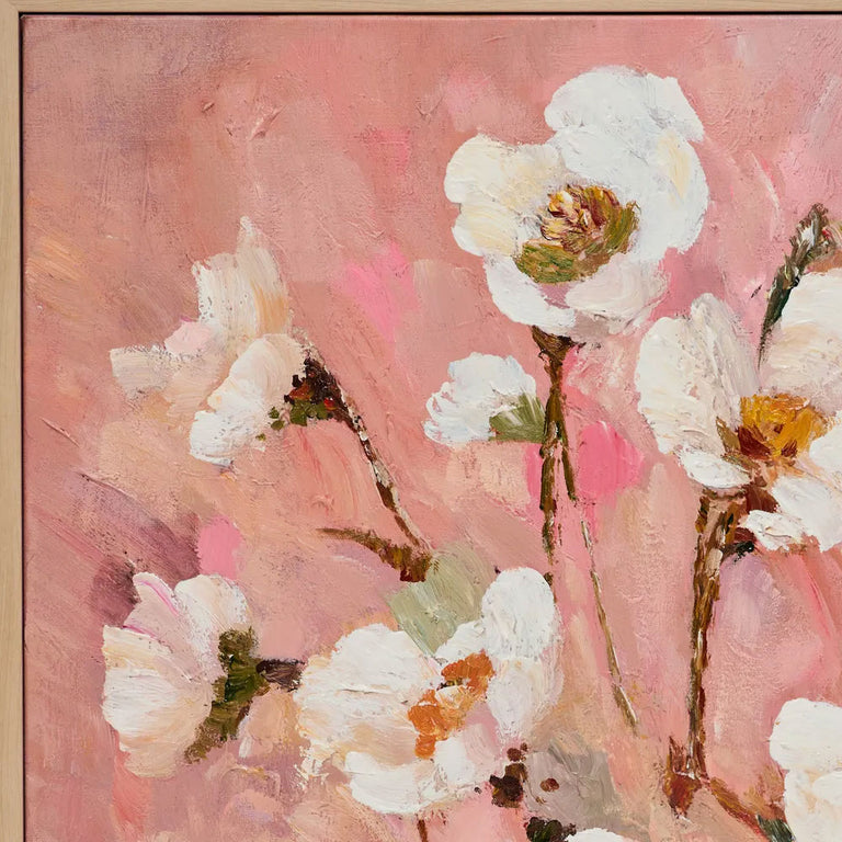Faded Flora Canvas Painting - 53410