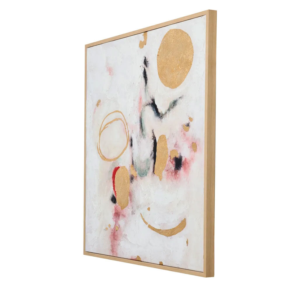 Golden Moon Canvas Painting - 53413