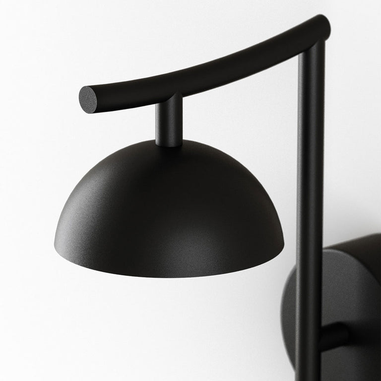 Tana LED Wall Light Matt Black - ARO.A1309/NEG
