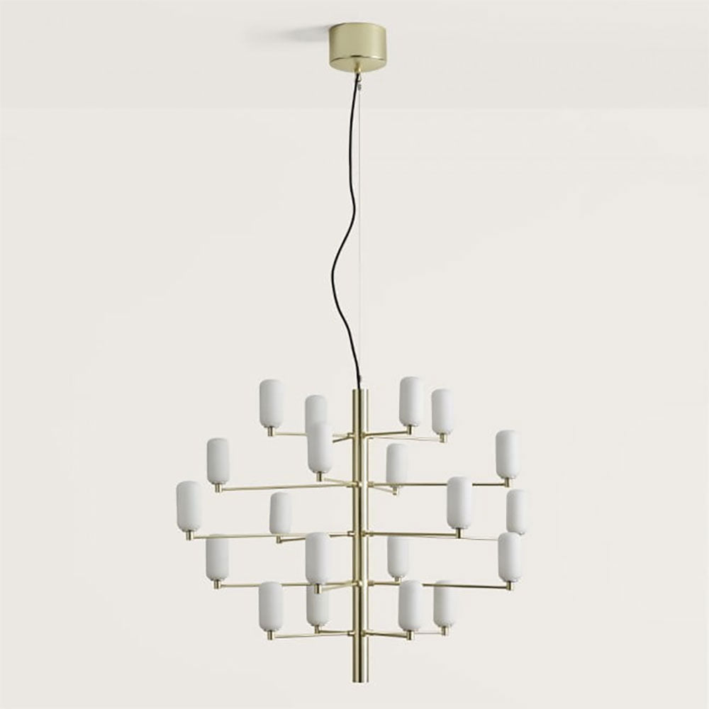 Gand LED 20 Light Pendant Matt Brass / Opal - ARO.C1271/ORO/OPAL