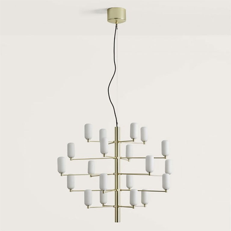 Gand LED 20 Light Pendant Matt Brass / Opal - ARO.C1271/ORO/OPAL