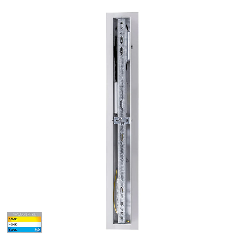 Barline 600mm 18W CCT 24V DC LED Wall Light White - HV3582T-WHT-24V