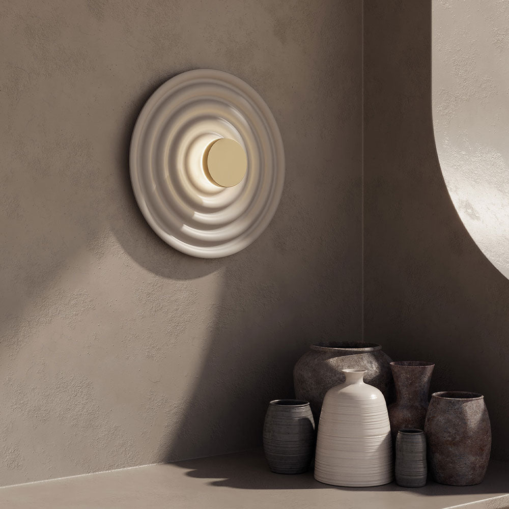 Rang LED Wall Light Matt Brass - ARO.A1093