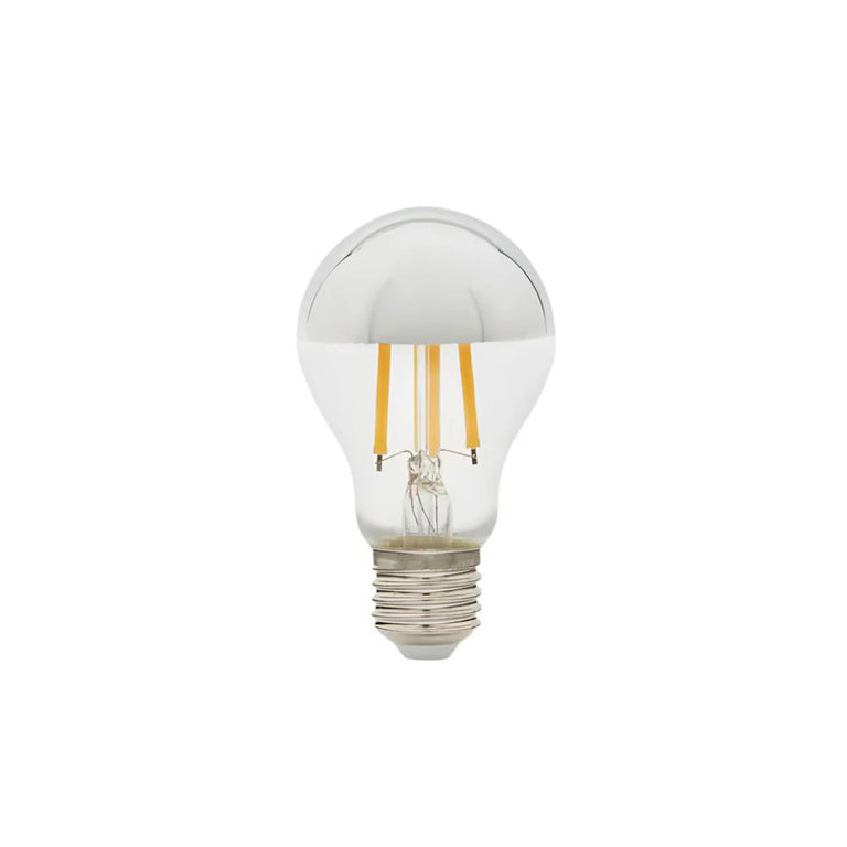 Filament Silver Crown GLS LED 7.5W E27 Dimmable / Warm White - F7.527-A60-SC