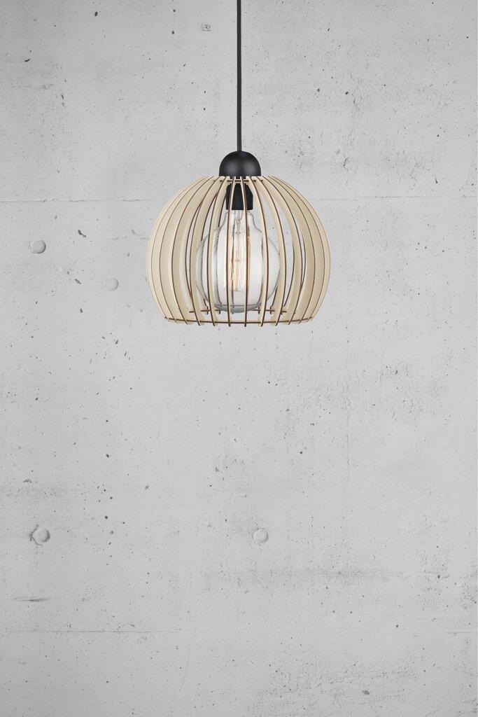 Chino 1 Light Pendant Small Wood - 84823014