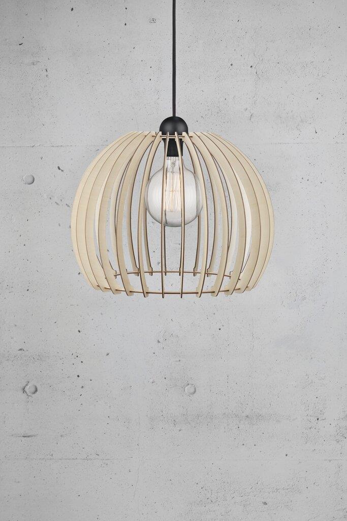 Chino 1 Light Pendant Large Wood - 84843014