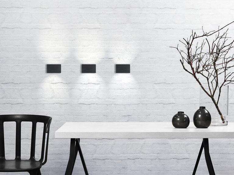 Nene 6W LED Wall Light Black / Warm White - 872723