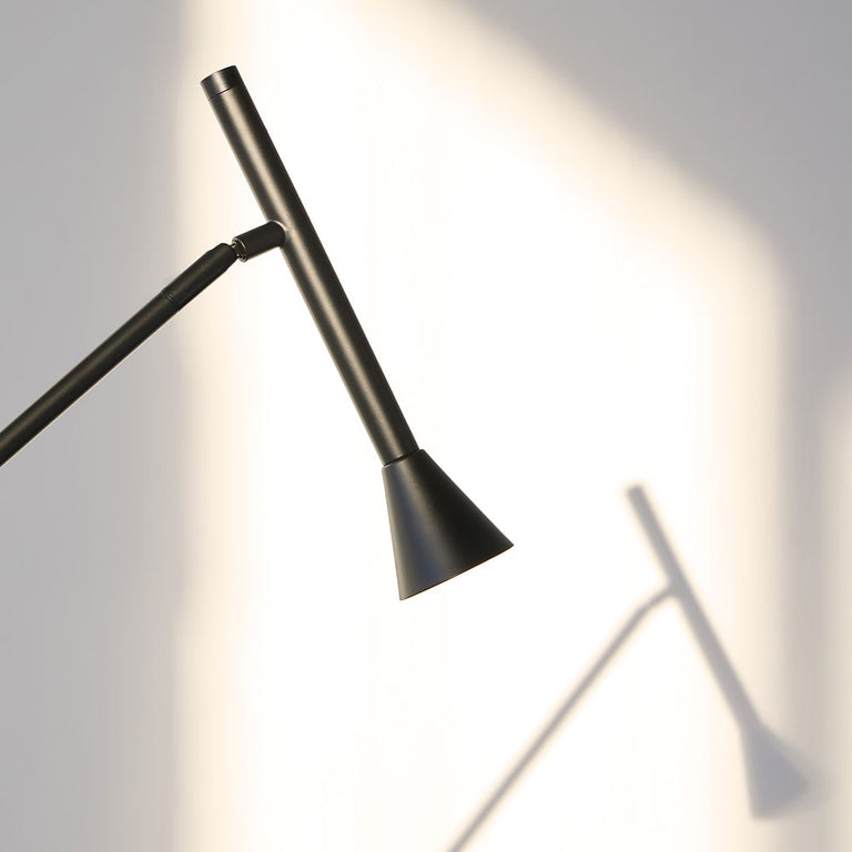Lyb LED Floor Lamp Matt Black - ARO.P1274/NEG