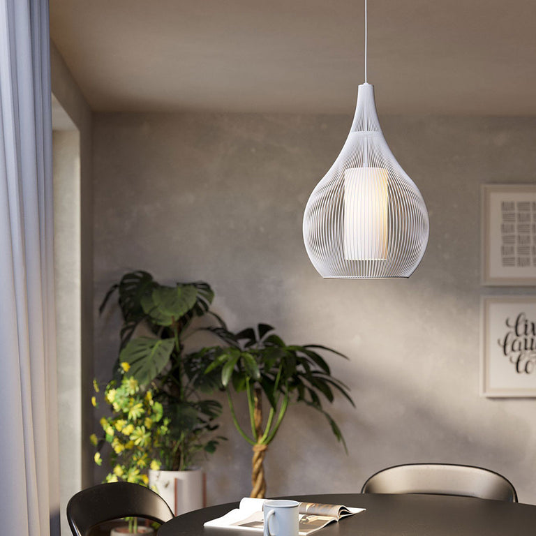 Razoni Large Pendant White - 900829N