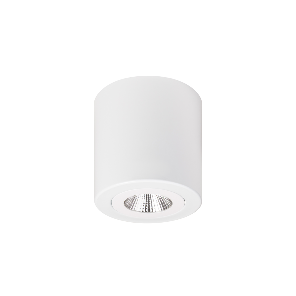 Ecostar Surface Mounted 12W Dimmable LED Downlight White / Daylight - S9048SM/C DL WH